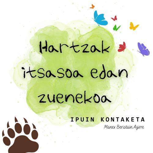HARTZAK ITSASOA EDAN ZUENEKOA